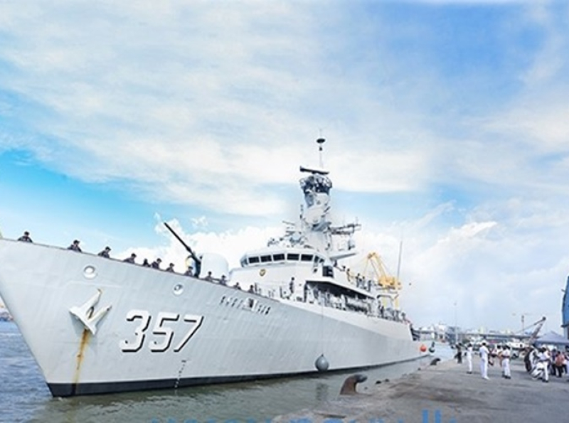 இந்தோனேசிய கடற்படைக் கப்பல் 'KRI BUNG TOMO - 357' தனது உத்தியோகபூர்வ விஜயத்தை வெற்றிகரமாக முடித்துக்கொண்டு இலங்கையை விட்டுச் சென்றது