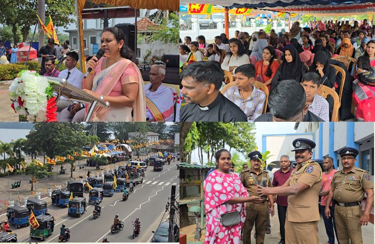 பல்சமய  மக்களின் பங்கேற்புடன் மட்டக்களப்பில் இடம் பெற்ற சுதந்திர தின கொண்டாட்டம்