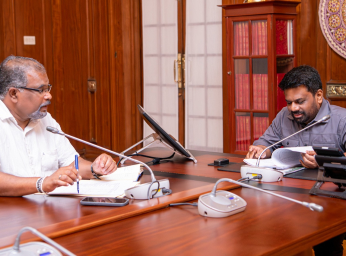 வரவு செலவுத் திட்ட இறுதி வரைவு ஜனாதிபதியின் கவனத்திற்கு
