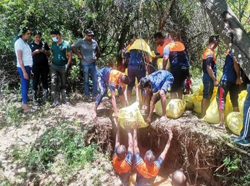 21 வது காலாட் படைப்பிரிவின் படையினரால் பகுதியளவு சேதமடைந்த குளங்கள் புனரமைக்கப்பட்டன