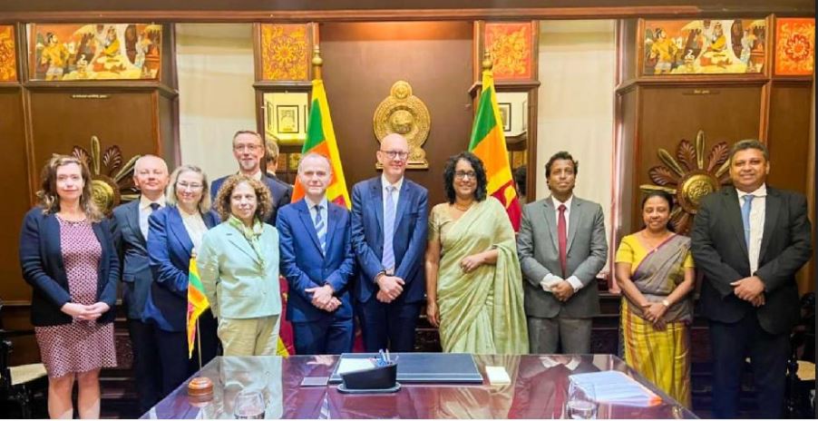 GSP+ கண்காணிப்பு பணியின் ஒரு பகுதியாக, பிரதமருக்கும் ஐரோப்பிய சங்க பிரதிநிதிகளுக்கும் இடையில் சந்திப்பு