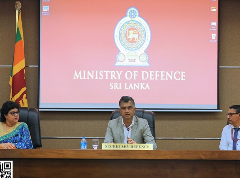 பாதுகாப்பு அமைச்சில் உள் விவகாரப் பிரிவு திறந்து வைப்பு