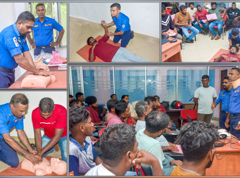 மீனவ சமூகத்தை மிகவும் பாதுகாப்பானதாக்க கடற்படையின் அடிப்படை வாழ்க்கை ஆதரவு பயிற்சி நிகழ்ச்சி