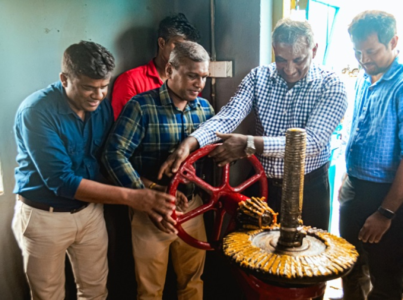 புனரமைக்கப்பட்ட முருத்தவெல நீர்த்தேக்க தெற்கு கால்வாய் பொதுமக்கள் பாவனைக்கு