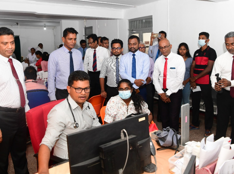 சுகாதாரப் பராமரிப்பு முறையை டிஜிட்டல் மயமாக்கும் நோக்கத்துடன், கிளஸ்டர் சுகாதார தகவல் அமைப்பின் முதலாவது  தொகுதி தம்புத்தேகம ஆதார மருத்துவமனையில்  ஆரம்பிக்கப்பட்டது.