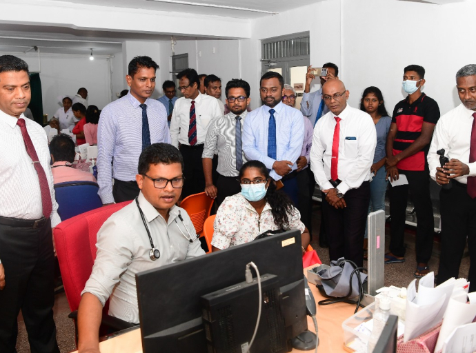 சுகாதாரப் பராமரிப்பு முறையை டிஜிட்டல் மயமாக்கும் நோக்கத்துடன், கிளஸ்டர் சுகாதார தகவல் அமைப்பின் முதலாவது  தொகுதி தம்புத்தேகம ஆதார மருத்துவமனையில்  ஆரம்பிக்கப்பட்டது.