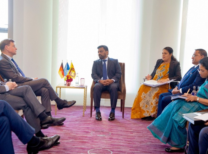 ஜனாதிபதிக்கும் ஜெர்மன் வெளியுறவு அமைச்சருக்கும் இடையில் சந்திப்பு