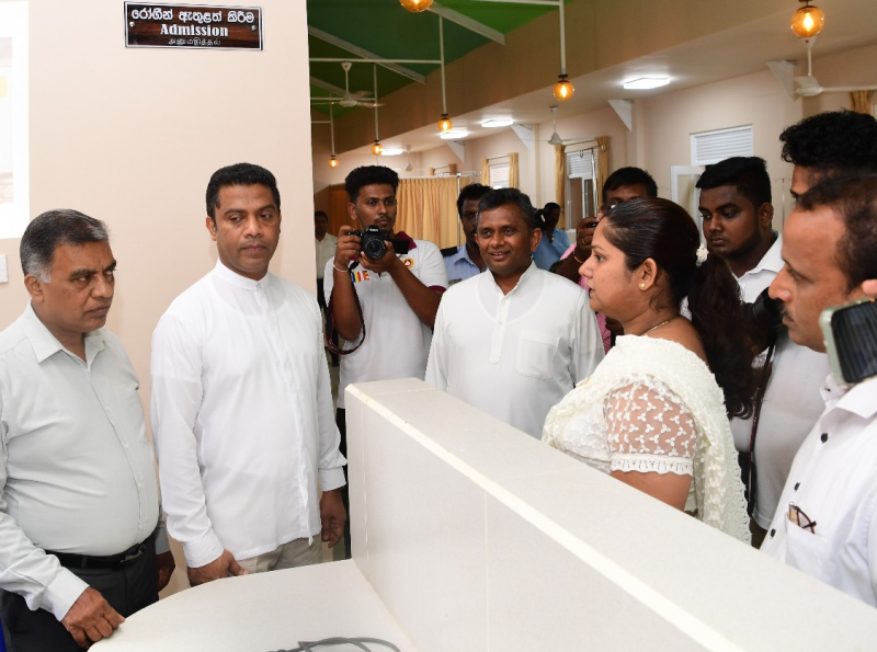 கதிர்காமம் பிராந்திய மருத்துவமனையில் ருஹுணு கதிர்காமம் ஆலயத்தின் நிதி பங்களிப்புடன் புதிய வார்டு தொகுதிகள் நிர்மாணிப்பு