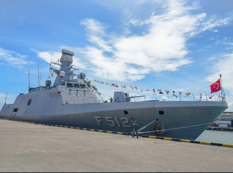 துருக்கிய கடற்படைக் கப்பலான 'TCG BÜYÜKADA' உத்தியோகபூர்வ விஜயத்திற்காக இலங்கைத் தீவை வந்தடைந்தது   
