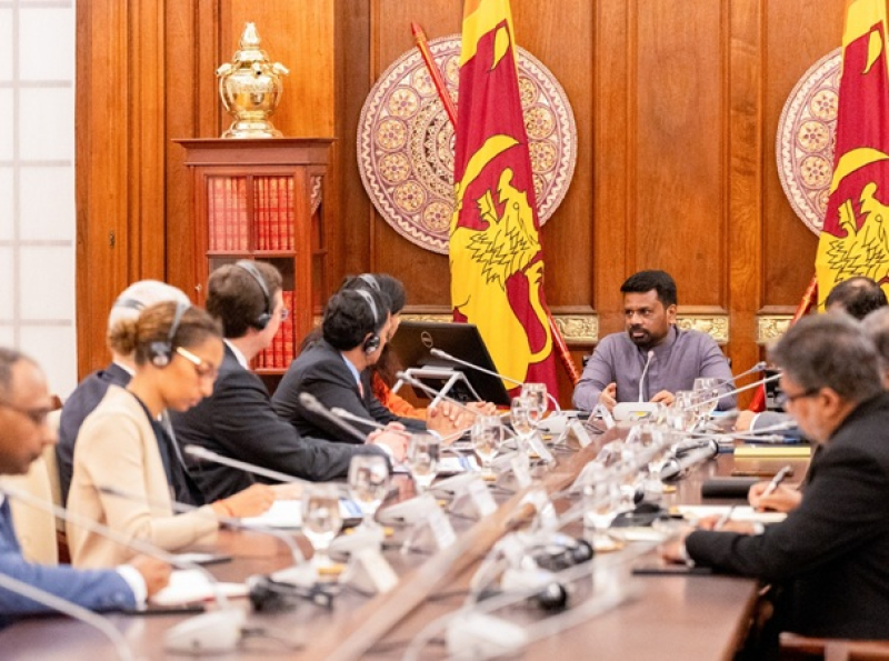 ஜனாதிபதி மற்றும் சர்வதேச நாணய நிதியத்தின் பிரதி முகாமைத்துவப் பணிப்பாளர் கலாநிதி கீதா கோபிநாத் சந்திப்பு