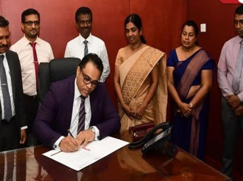 இலங்கை திரிபோஷா லிமிடெட்டின் புதிய தலைவர் கடமைகளைப் பொறுப்பேற்றார்