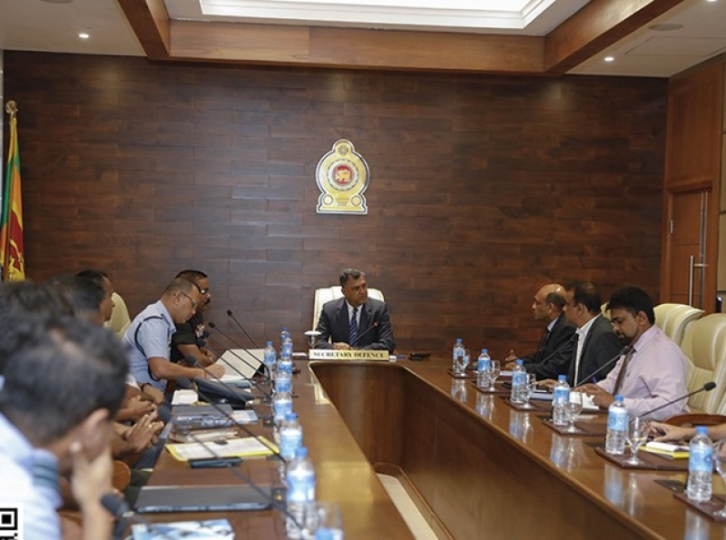 MRIA சுற்றளவு வேலி சேதங்கள் குறித்து பாதுகாப்பு செயலாளர் தலைமையில் கூட்டம்