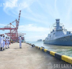 துருக்கிய குடியரசு கடற்படையின் 'TCG BÜYÜKADA' தனது உத்தியோகப்பூர்வ பயணத்தை வெற்றிகரமாக முடித்துக்கொண்டு தீவிலிருந்து புறப்பட்டது