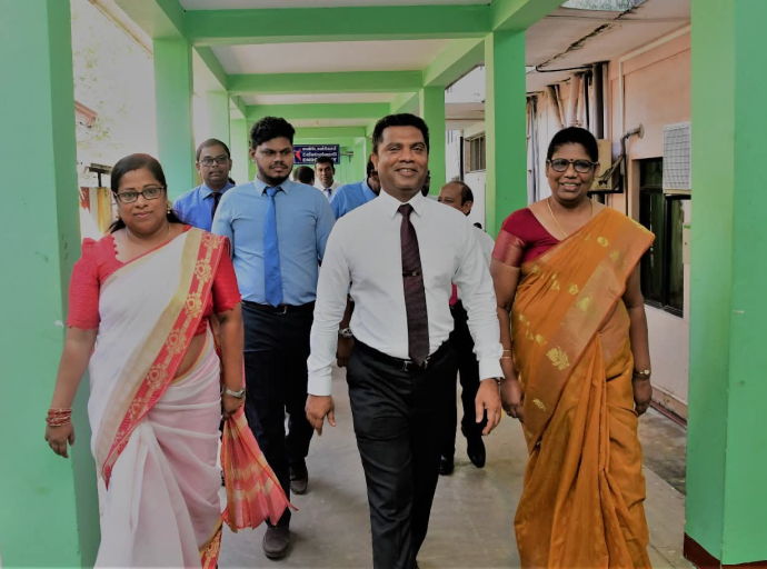 சுகாதார அமைச்சர் மட்டக்களப்பு போதனா வைத்தியசாலைக்கு கண்காணிப்பு விஜயம் 