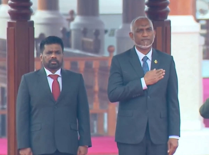 ஜனாதிபதிக்கும் மாலைதீவு ஜனாதிபதிக்கும் இடையிலான இருதரப்பு பேச்சுவார்த்தை