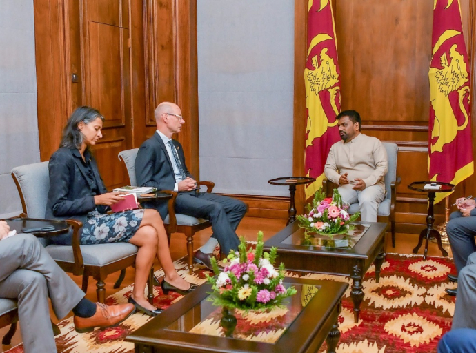 ஜனாதிபதிக்கும் அவுஸ்திரேலிய உயர் ஸ்தானிகருக்கும் இடையிலான சந்திப்பு