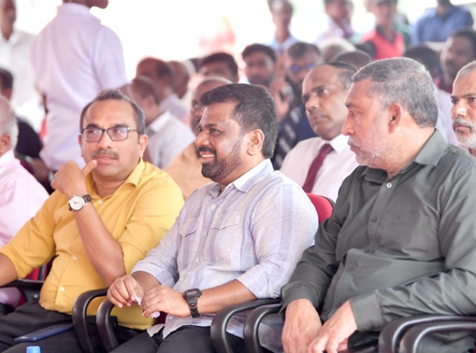 முல்லைத்தீவில் வட்டுவாகல் பாலத்தின் நிர்மாணப் பணிகள் ஜனாதிபதியின் தலைமையில் ஆரம்பம்