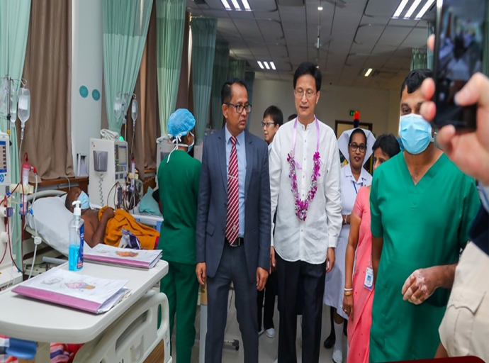 பொலன்னறுவை சிறுநீரக மருத்துவமனை சீனாவிற்கும் இலங்கைக்கும் இடையிலான நீண்டகால நட்புறவின் காரணமாக கிடைத்த மதிப்புமிக்க பரிசாகும் 