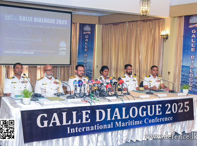 இலங்கை கடற்படை 12வது Galle Dialogue International Maritime Conference மாநாட்டை நடத்துகிறது