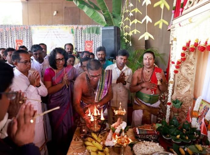 இலங்கை பாராளுமன்றத்தில் நவராத்திரி விழா விமரிசையாகக் கொண்டாடப்பட்டது
