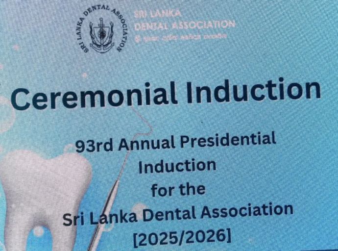 இலங்கை பல் மருத்துவ சங்கத்தின் (SLDA)  புதிய தலைவராக டாக்டர் ஆனந்த ரத்நாயக்க
