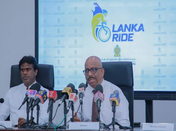 Lanka Ride 2025" - வரலாற்றில் முதல் முறையாக இளைஞர் விவகாரங்கள் மற்றும் விளையாட்டுத்துறை அமைச்சினால் துவிச்சக்கரவண்டி சவாரி