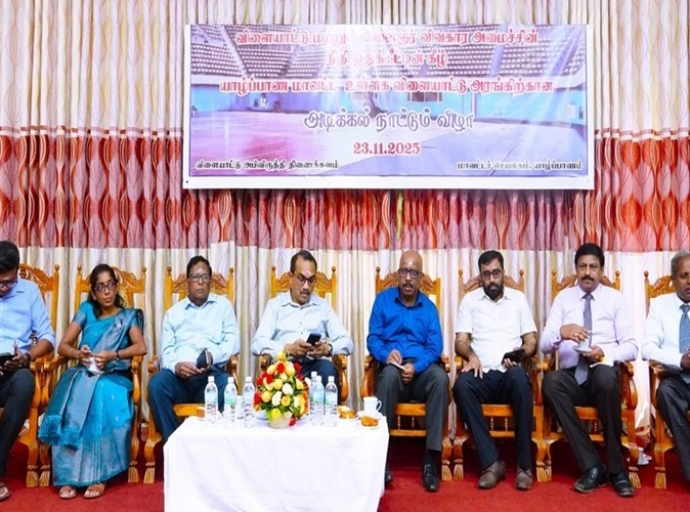 வடக்கின் கோரிக்கைகளை அரசு சாதகமாகவே அணுகுகிறது; இந்த வாய்ப்பை விளையாட்டுத் துறை பயன்படுத்திக்கொள்ள வேண்டும்” – வட மாகாண ஆளுநர் 
