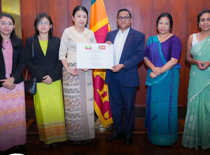 மியன்மாரினால் இலங்கைக்கு 100,000 டொலர் நிதியுதவி