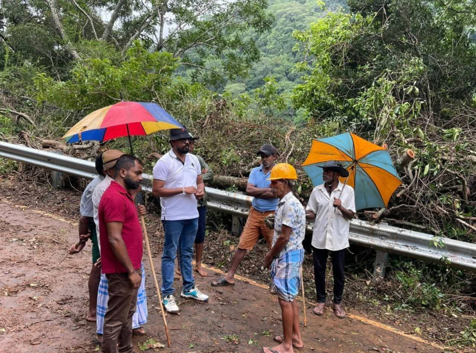 லக்கல பிரதேச செயலகப் பிரிவின் பொத்தடவெல புவக்பிட்டிய வீதிப் புனரமைப்புப் பணிகள் பணிகள் ஆரம்பம்