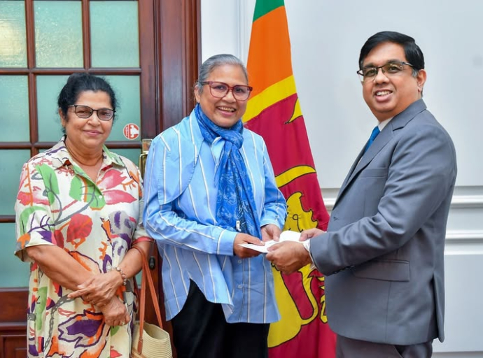 ‘Rebuilding Sri Lanka’ நிதியத்திற்கு சுவீடன் நாட்டவர் ஒருவர் 33,000 டொலர் நன்கொடை