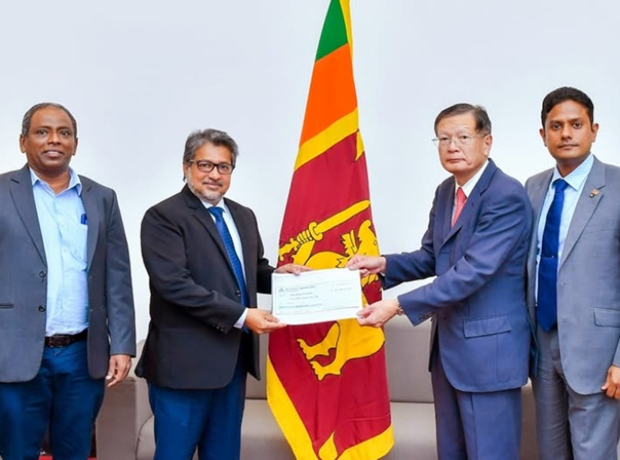 Rebuilding Sri Lanka’ நிதியத்திற்கு Asunaro Aoki Construction Co Ltd ஒரு மில்லியன் ஜப்பானிய யென் நன்கொடை