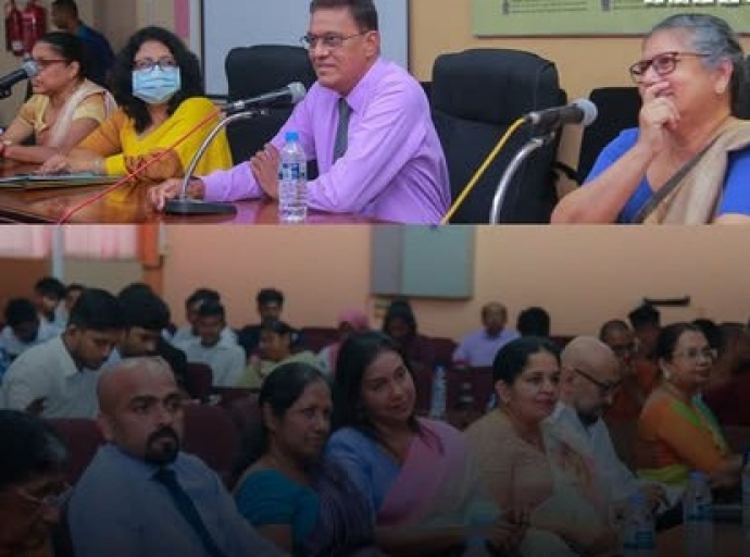 உயர்கல்விக்கான தேசியக் கொள்கையை உருவாக்குவதற்கான மாணவர்களின் கருத்துக்களைப் பெற்றுக்கொள்ளும் அமர்வு கல்வி அமைச்சில் நடைபெற்றது