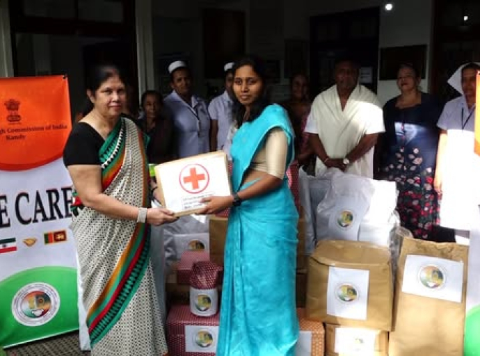 கண்டி புற்றுநோய் சங்கத்திற்கு இந்திய அரசாங்கத்திடமிருந்து நன்கொடை