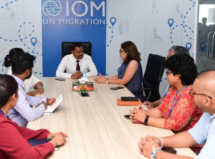சுகாதார துணை அமைச்சர் குடிவரவு சுகாதார மதிப்பீட்டு மையத்துக்கு (Inbound Health Assessment Centre -IHAP) ஆய்வு விஐயம்