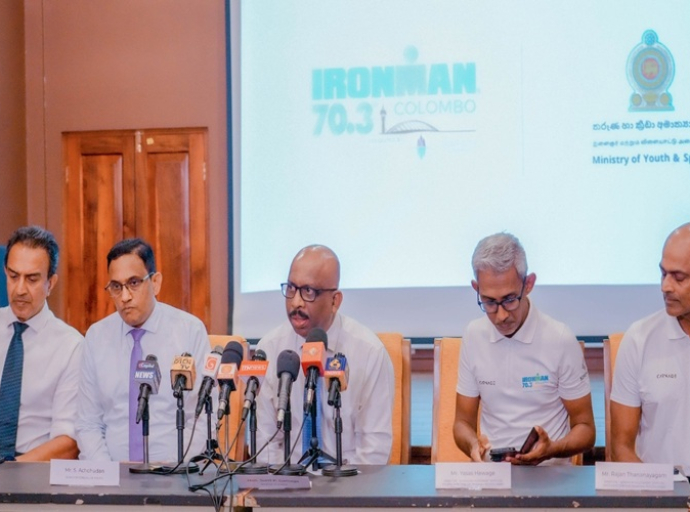 தாங்குதிறன் விளையாட்டுக்களை மேம்படுத்தவும், சுறுசுறுப்பான வாழ்க்கை முறையை ஊக்குவிக்கவும் இளைஞர் விவகார மற்றும் விளையாட்டு அமைச்சும் IRONMAN 70.3 கொழும்புடன் கைகோர்ப்பு