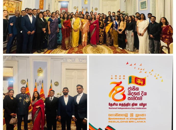 மாஸ்கோவில் உள்ள இலங்கை தூதரகத்தில் 78வது தேசிய சுதந்திர தினம் கொண்டாடப்பட்டது
