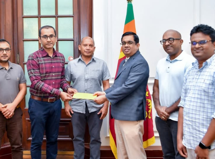 Rebuilding Sri Lanka’ நிதியத்திற்கு MARKS AND SPENCER PLC இனால் நிதி நன்கொடை