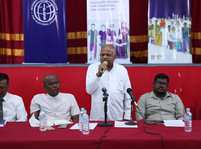 இயலாமை உடைய நபர்களை உள்ளடக்கிய சேவை வழங்கலை மேம்படுத்தும் நோக்கிலான மூன்றாவது கலந்துரையாடல் மட்டக்களப்பு மாவட்டத்தில் வெற்றிகரமாக நிறைவு