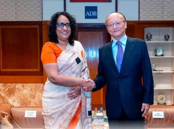 ஆசிய அபிவிருத்தி வங்கியின் சிரேஷ்ட அதிகாரிகளுடன் பிரதமர் இருதரப்புப் பேச்சுவார்த்தை மணிலாவில் கொள்கை விளக்க உரையாடலிலும் பங்கேற்பு