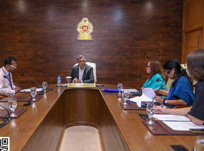 IOM ன் காலநிலை இயக்கம் திட்டம் குறித்து பாதுகாப்பு செயலாளருக்கு விளக்கமளிப்பு