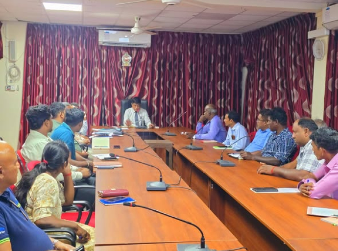 2026 ஆம் ஆண்டுக்கான சிறுபோக பயிர்ச்செய்கையின் போது விவசாயிகளுக்குத் தேவையான உரங்களை விநியோகிப்பதில் நிலவும் பிரச்சினைகள் குறித்மது கலந்துரையாடல்..