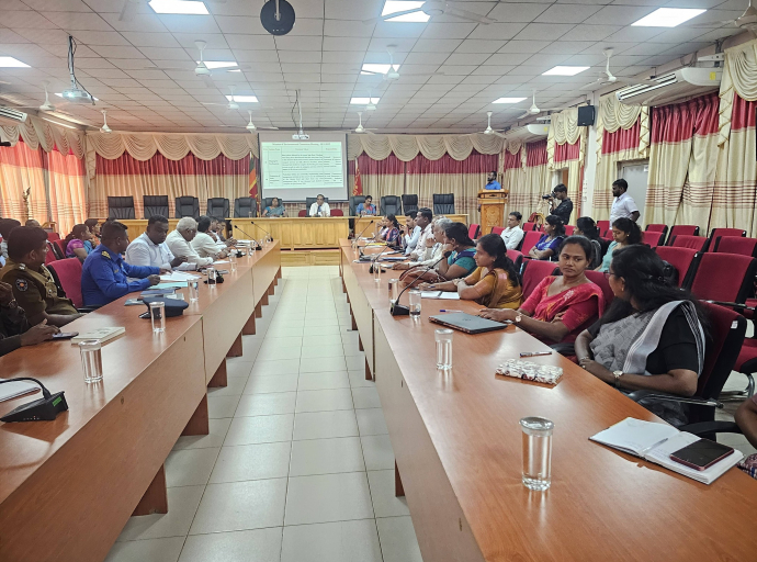 முல்லைத்தீவு மாவட்ட சுற்றுச்சூழல் மற்றும் அனர்த்த முகாமைத்துவக்குழுக்கூட்டம்