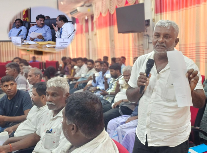 முல்லைத்தீவு மாவட்ட மீனவர்களுக்கும் கடற்தொழில் அமைச்சருக்கும் இடையிலான விசேட கலந்துரையாடல்..