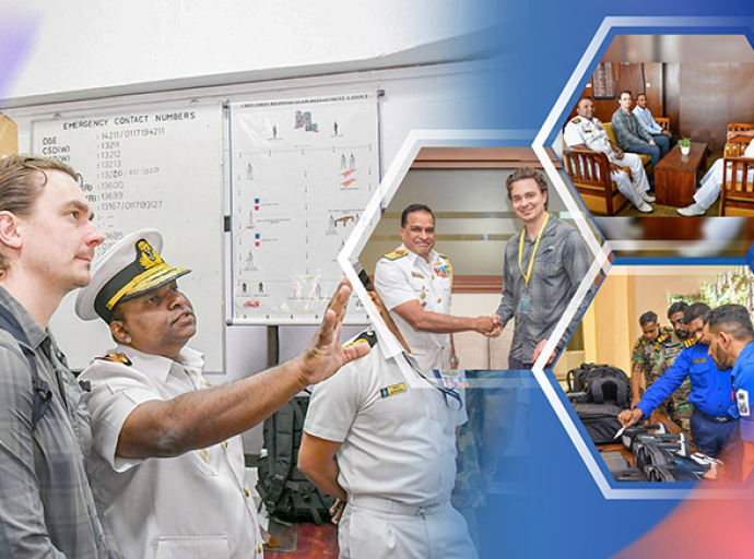 கடற்படையின் CBRN பிரிவுகளுக்கு உத்தியோகப்பூர்வ விஜயம் மேற்கொண்ட அமெரிக்க எரிசக்தித் துறை பிரதிநிதிகள் குழு