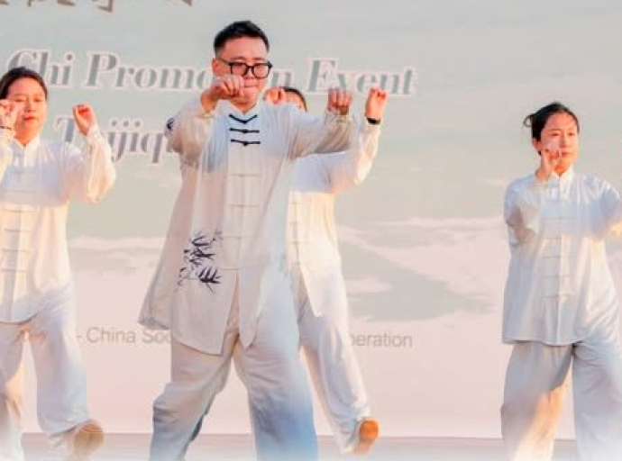 உடலுக்கு ஆரோக்கியம் - மனதிற்கு அமைதி: சர்வதேச தாய் சி (Tai Chi) தினம் கொழும்பு காலி முகத்திடலில்