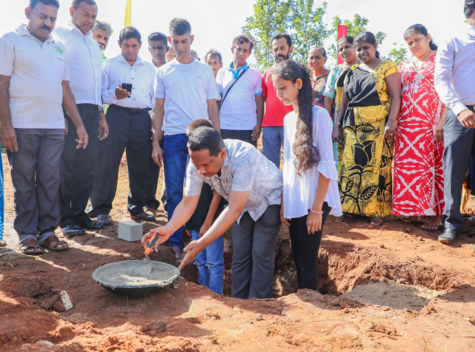 திட்வா சூறாவளியினால் பாதிக்கப்பட்ட குடும்பங்களுக்கு புதிய வீடுகள்