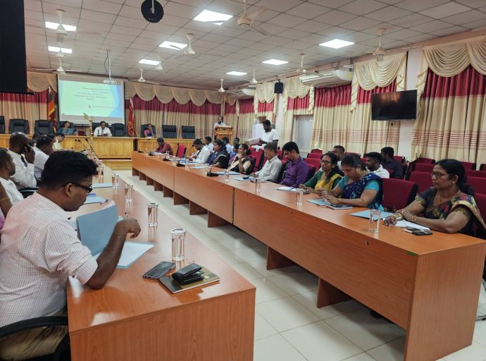 முல்லைத்தீவு மாவட்டத்தில் சுற்றுலாத்துறையினை மேம்படுத்திடும் விசேட கலந்துரையாடல் மாவட்ட செயலகத்தில் நடைபெற்றது