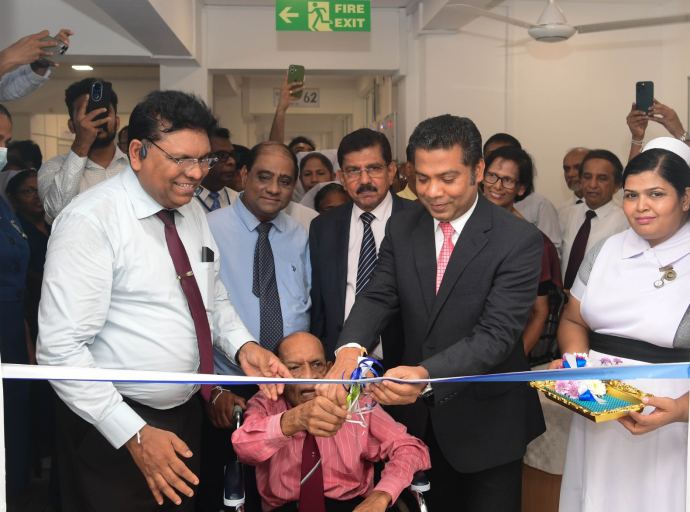 நரம்பியல் மருத்துவசேவைகளை வினைத்திறனாக வழங்குவதற்காகப் புதுப்பிக்கப்பட்ட "நரம்பியல் நிறுவனம்" (Institute of Neurology) பொது மக்கள் பாவனைக்கு கையளிப்பு 