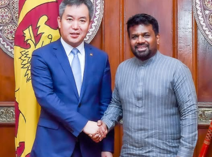 ஜனாதிபதிக்கும் சைனா ஹார்பர் இன்ஜினியரிங் நிறுவனத்தின் (CHEC) தலைவருக்கும் இடையில் சந்திப்பு
