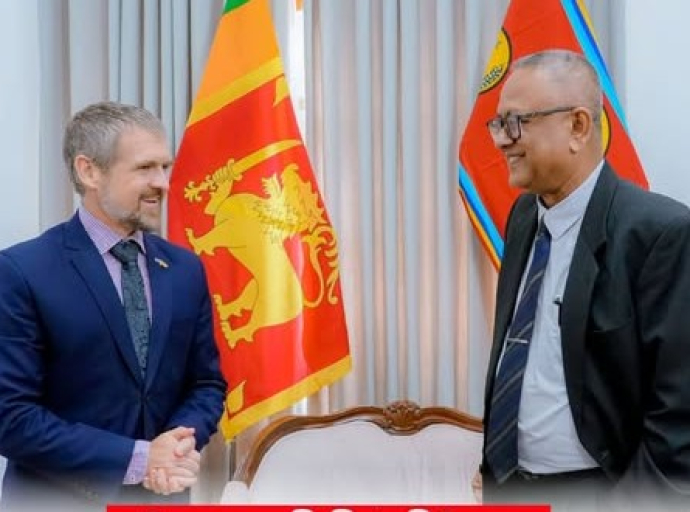 இலங்கைக்கான அவுஸ்திரேலிய உயர்ஸ்தானிகர் மற்றும் கிழக்கு மாகாண ஆளுநர் இடையிலான சந்திப்பு